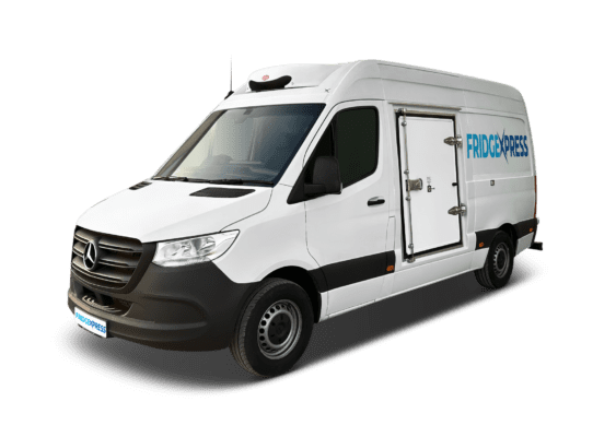 Mercedes-Benz dual evaporated refrigerated van from FridgeXpress